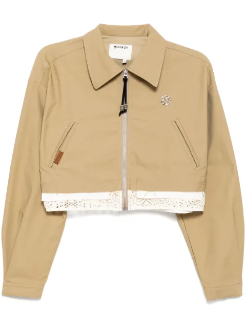 Musium Div. zipped jacket Neutrals MMULJW00870X