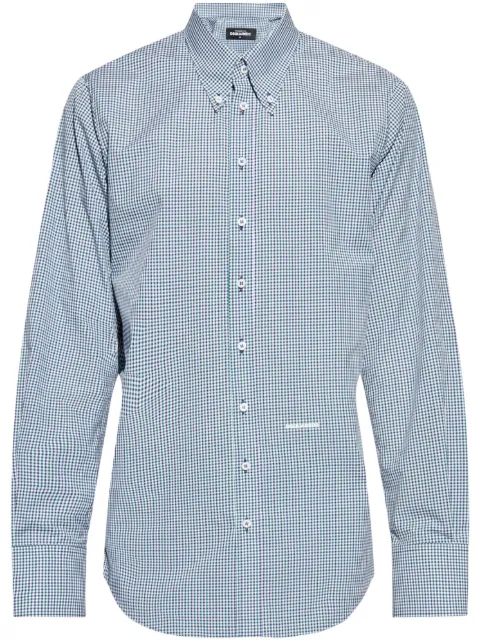 DSQUARED2 cotton shirt Blue S74DM0892D35162