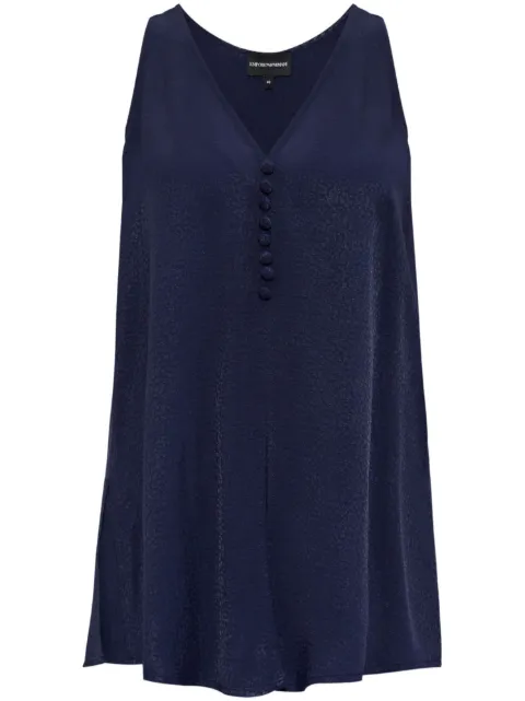 Emporio Armani Armure blouse Blue EW000712AF12691