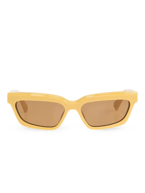 Jacquemus rectangular sunglasses Yellow JAC620