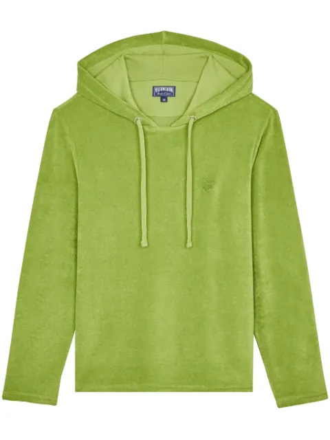 Vilebrequin terrycloth hoodie Green THRC3Q02