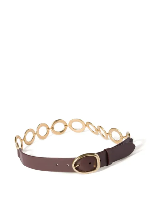 Miu Miu logo-engraved belt Brown 5CC6822IBW