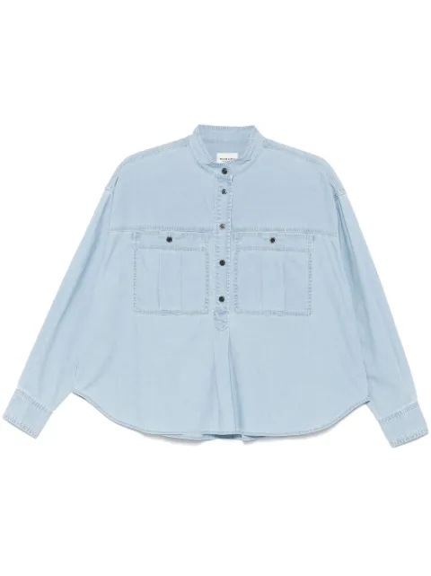 MARANT ÉTOILE Vero shirt Blue HT0601FAC1I01E