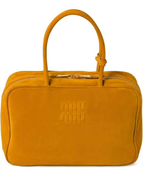 Miu Miu Beau tote bag Brown 5BB117VMON2CSS