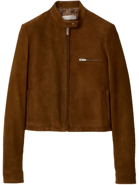 Miu Miu suede jacket MPV936SOOO1421