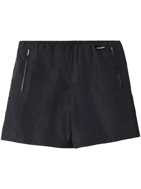 Miu Miu wide-leg bermuda shorts Blue MP1880SOOO121G