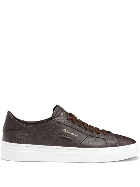 Santoni Double Buckle sneakers Brown MBGT21967PNNTSIW