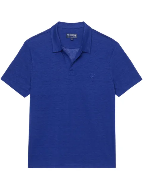 Vilebrequin linen jersey T-shirt Blue PYRE9O00
