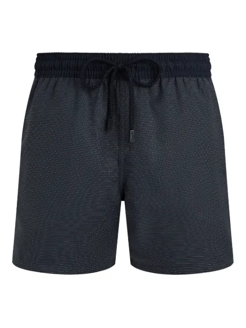 Vilebrequin Micro Carreaux swim shorts Grey MGUCL362