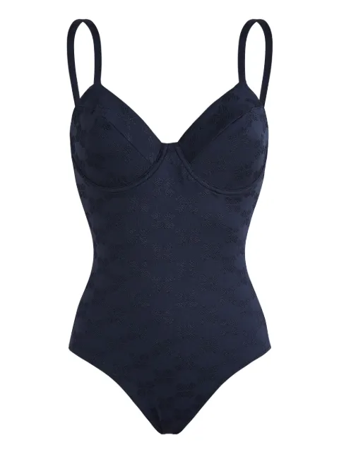 Vilebrequin monogram swimsuit Blue LNICG437