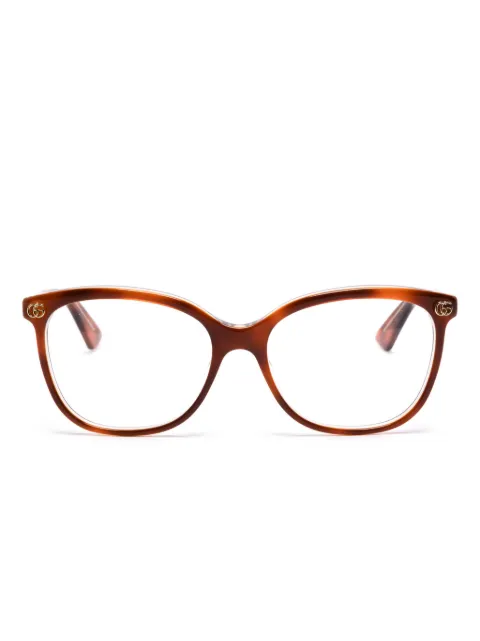 Gucci Eyewear square-frame glasses Brown GG1816O