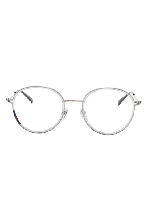 Gucci Eyewear round-frame glasses Silver GG1851O