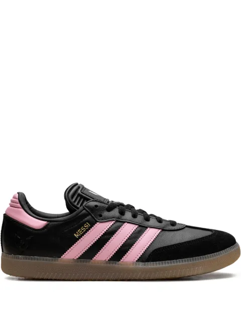 adidas x Lionel Messi Samba "Core Black/Gold Metallic/Gum" sneakers Black JP7845