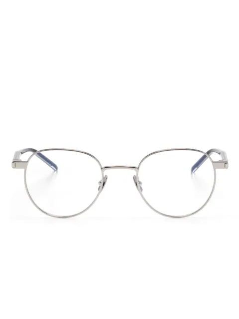 Saint Laurent Eyewear round-frame glasses Silver SL781