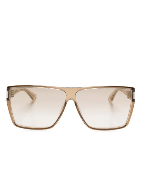 Saint Laurent Eyewear square-frame sunglasses Neutrals SL756