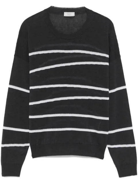 Peserico striped sweater Grey S99894F12F9056