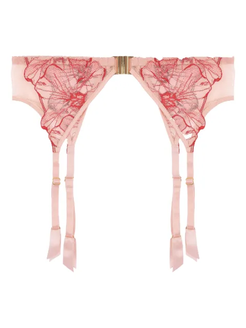 Fleur Of England suspender belt Pink ROSASUSPENDERBELT