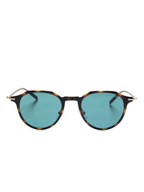 Montblanc round-frame sunglasses Brown MB0355S