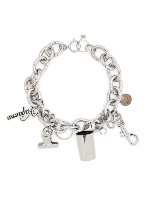 Vaquera charm-detail necklace Silver VAQ09K803