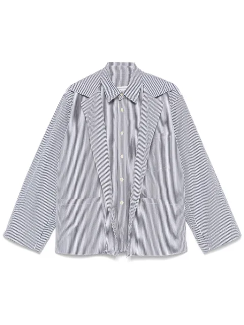 Maison Margiela striped jacket Blue S50BN0531M35279