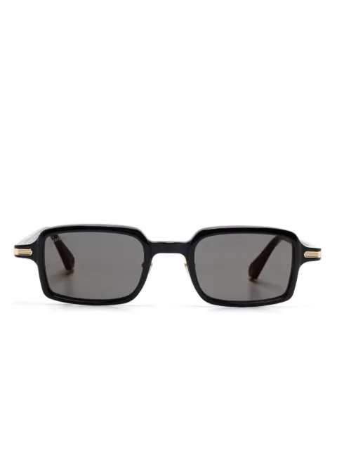 Cartier Eyewear rectangle-frame sunglasses Black CT0539S