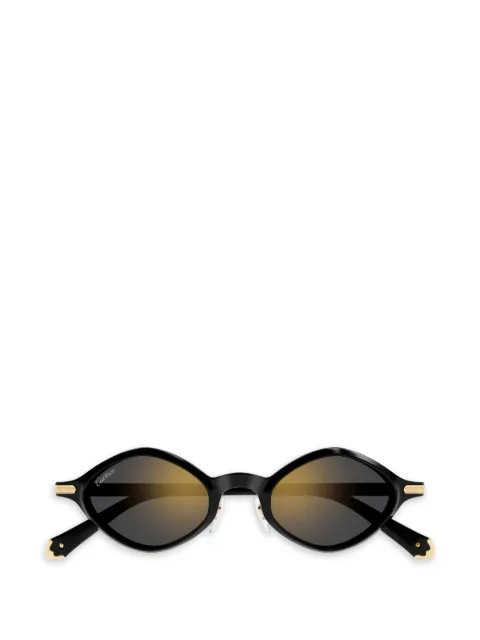 Cartier Eyewear almond-frame sunglasses Black CT0540S001