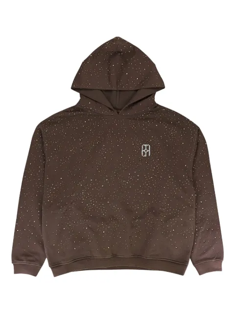 BIRTH OF ROYAL CHILD Starry Sky Diamond hoodie Brown BC25SSHA01
