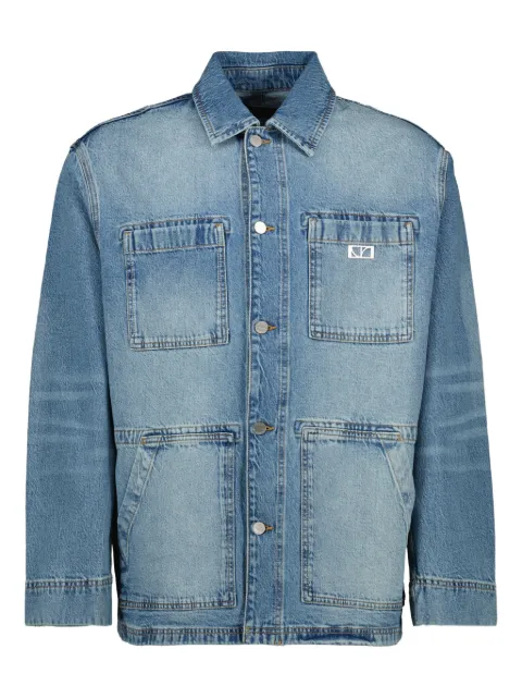 IRO washed denim jacket Blue MP07DAVIE