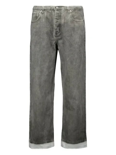 IRO cotton-blend straight jeans Grey MP23CELIM