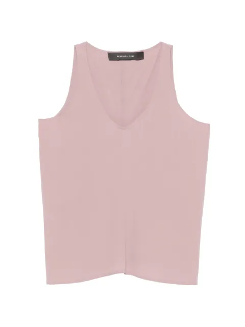 Federica Tosi V-neck top Pink 41365412