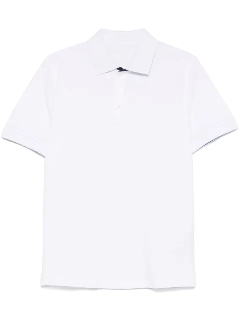Fay piqué polo shirt White NPMB250135S