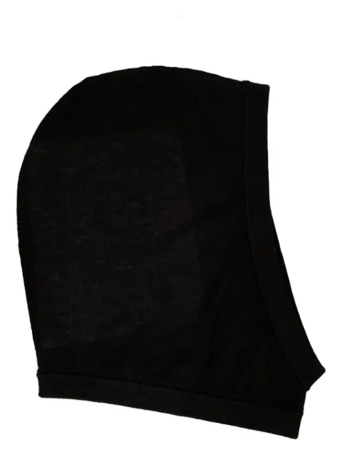 Rick Owens knit balaclava Black RP01E7481WS