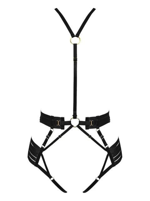Bordelle strap harness Black SIGNATUREBLACKSTRAPBODYHARNESS