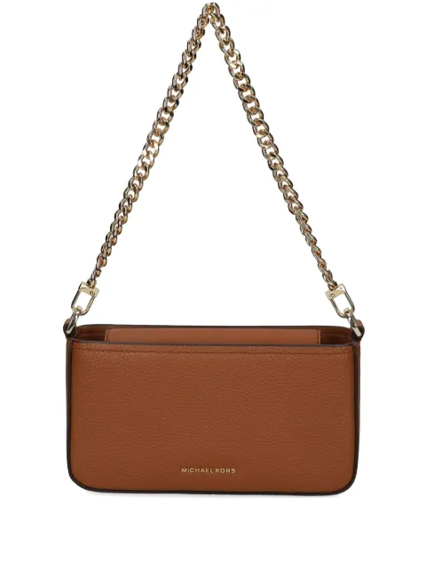 Michael Michael Kors Bryant grained leather shoulder bag Brown 32S5GYTU1L