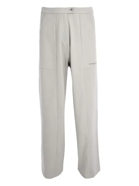 Ih Nom Uh Nit canvas trousers Grey NUS25306