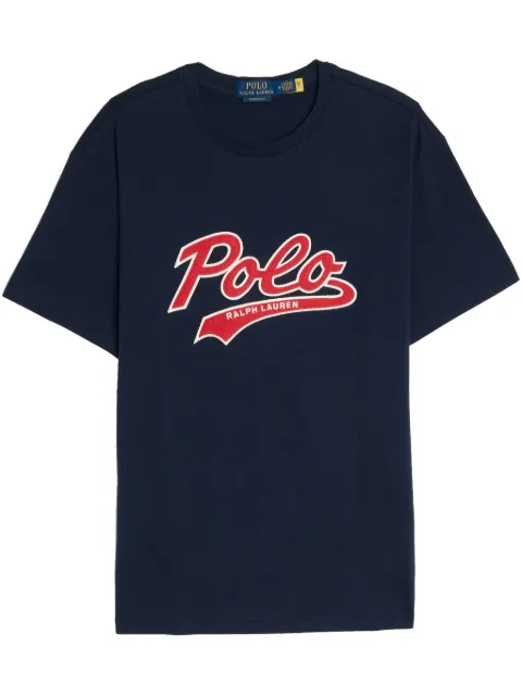 Polo Ralph Lauren Novelty Polo Swoosh T-Shirt Blue 710964477003