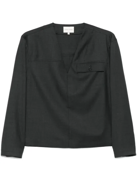 Loulou Oreca blouse Grey ORECA