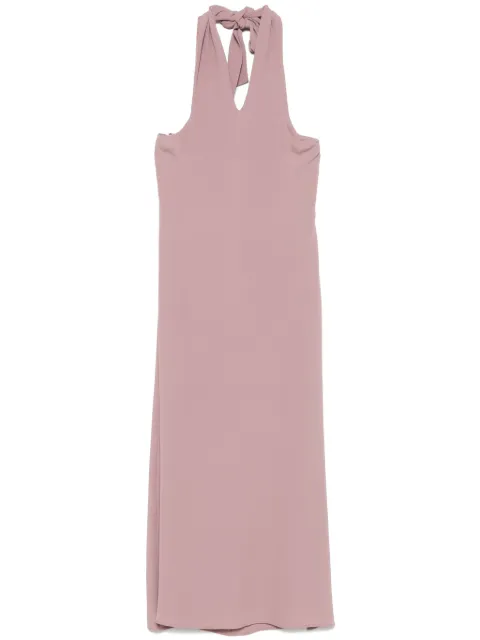 Federica Tosi crepe midi dress Pink 41206412