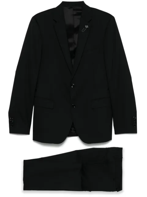 Lardini single-breasted suit Black ES5915EESE64301