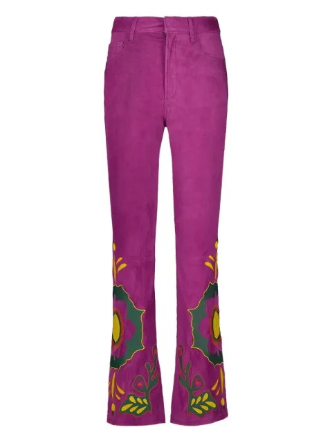 PAULA Capella trousers Purple CAPELLA2