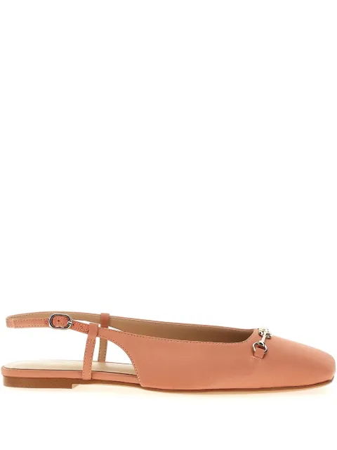 TWINSET square-toe ballerina shoes Pink 251TCP082