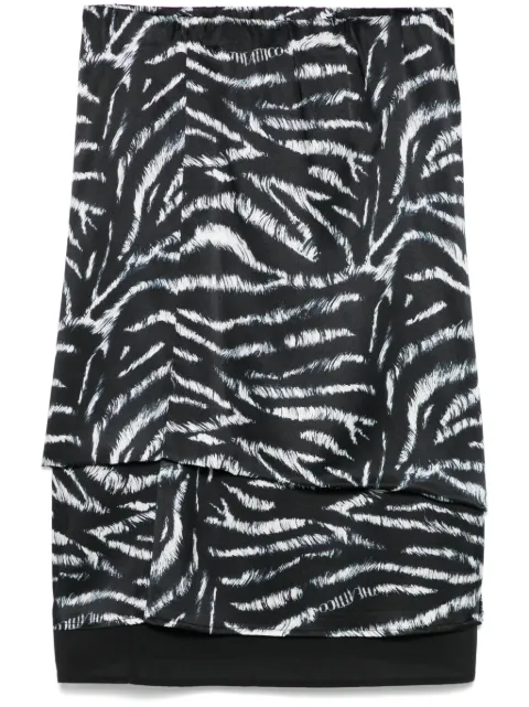The Attico layered skirt Black 250WCS00253VSE001PR