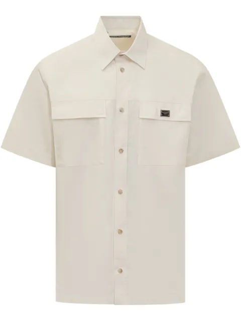 Dolce & Gabbana poplin shirt Neutrals G5MR3TFUEFJ
