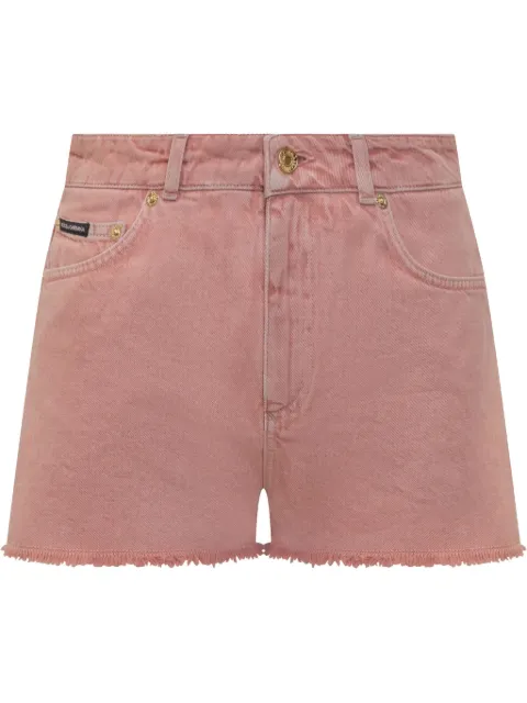 Dolce & Gabbana denim shorts Pink FTC9WDG8MT5