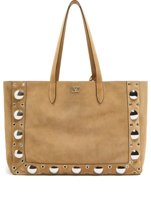 Valentino Garavani large Nellcôte tote bag Neutrals YB0D58SVI