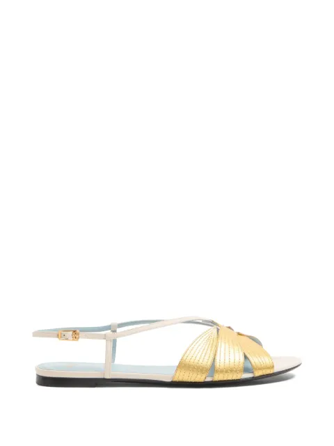 Valentino Garavani Foliefoliage sandals Gold WS0MH2TVF