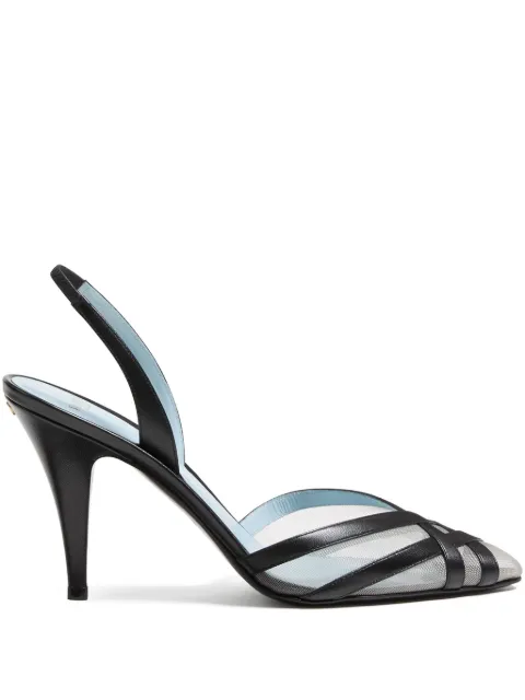 Valentino Garavani Impudance slingback pumps Black WS0LT6PDY