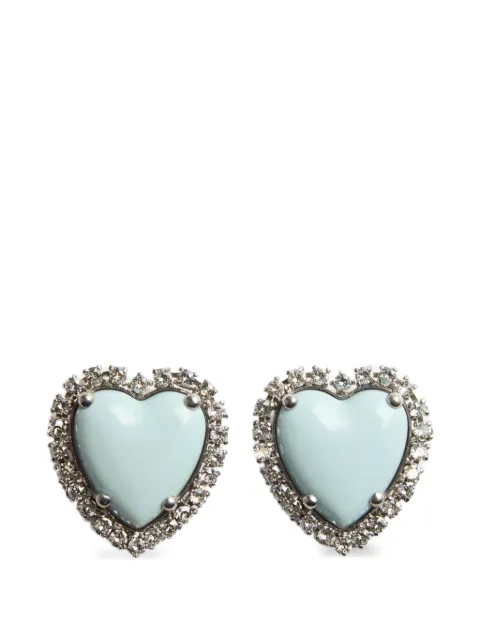 Valentino Garavani Coeur Hyperbole earrings Silver WJ0Z47CEL