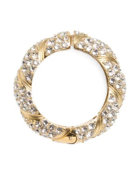 Valentino Garavani Mono Pas Plus earring in metal and Swarovski® crystals Gold WJ0Y96YCW
