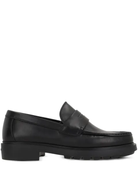 Ferragamo leather loafers Black 022421006DONNY